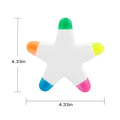 5-Color Star-Shaped Highlighter