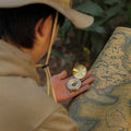The Compass Has A Rigid Casing
