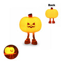 Silicone Rechargeable Bedside Touch Pumpkin Night Light