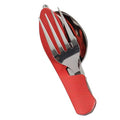 4-in-1 Portable Stainless Steel Cutlery