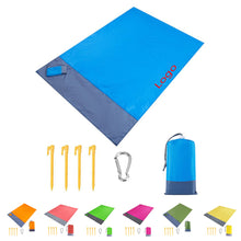 78 X 75 Inch Portable Foldable Outdoor Waterproof Beach Mat