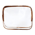 PVC Travel Portable Transparent Cosmetic Bag