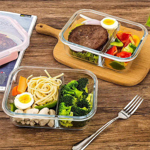 1000Ml Glass Meal Box (Ocean)