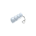 Mini Keyboard Keychain Glowing Finger Clicker Decompression Toys