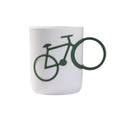 Plastic Couple Cup Bicycle Handle Shaped Toothbrush Cup Mug