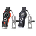 7 in 1 Loud Survival Safety Whistle with Lanyard