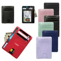 Leather RFID Blocking Wallet Credit Card Holder Money Clip