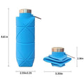 Lightweight Silicone Folding Sport Water Bottle