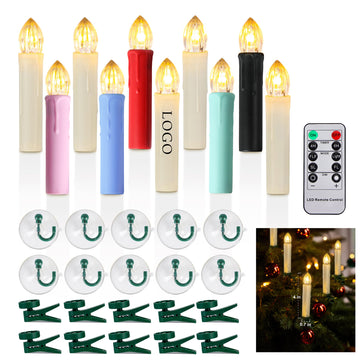 Flickering Candles for Christmas Tree