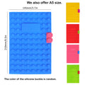 A6 Silicone Soft-Cover Building Blocks  Notebook