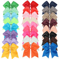 Jumbo 8 Inch Cheer Hair Bow With Elastic Holder