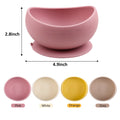 Silicone Pet Bowl With Suction Base
