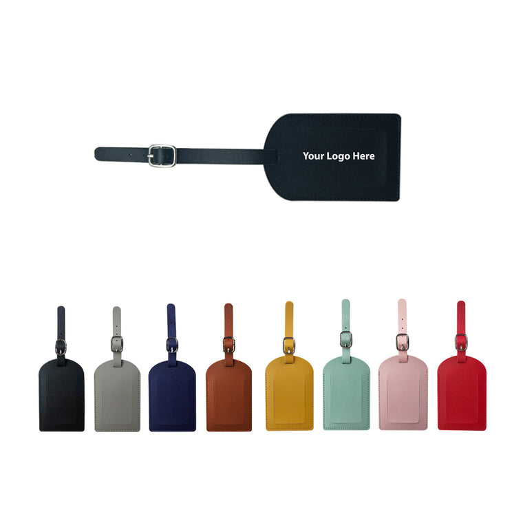 PU Leather Luggage Tags
