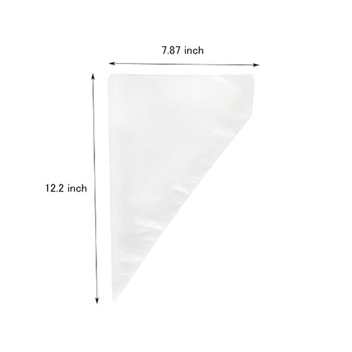 100Pcs Disposable 12.2In Piping Bags