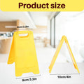 Foldable Warning Sign Phone Holder W/Mirror