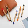 Eco-friendly Recycled Kraft Paper Retractable Pen