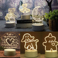 3D Illusion 3 Colors Change LED Night Light