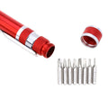 8 In 1 Pocket Aluminum Screwdriver Kit