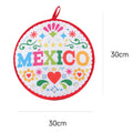 12 Inch Round Insulated & Microwavable Tortilla Warmer Pouch