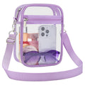 Stadium Approved Clear PVC Crossbody Bag