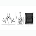 Mini Stainless Steel Foldable Multitool Pliers W/ Keychain