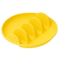 Round Silicone Taco Holder Plate