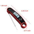 Foldable Waterproof Digital Instant Read Meat Thermometer