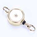 Zinc Alloy Carabiner Badge Reel