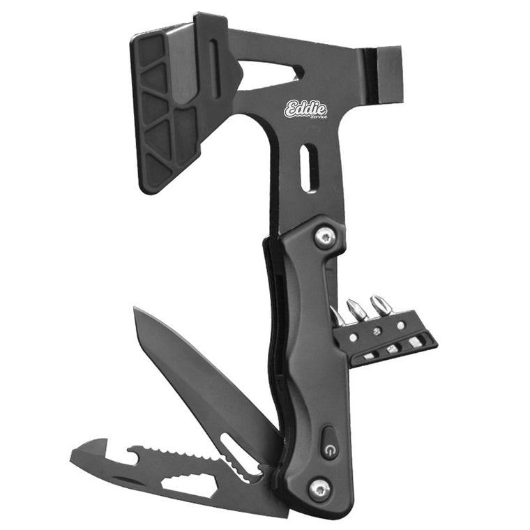 LED Multi-Function Survival Axe & Hammer
