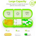 Weekly Pill Organizer 3 Times A Day