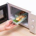 3-Tier Bento Box with Fork and Spoon Utensils