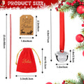 Christmas Believe Bell Ornaments