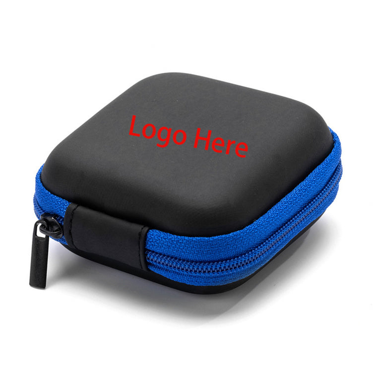 Square Earbud Case Portable