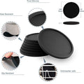 Indoor And Outdoor Heat-Resistant Silicone Coasters