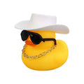 Rubber Duck With Hat And Sunglasses