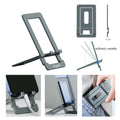 Card Type Aluminum Alloy Portable Folding Phone Stand