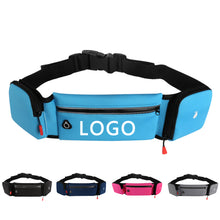 Double Pocket Water Bottle Sports Belt Bag