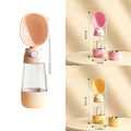 Pet Water Bottle With Food Container