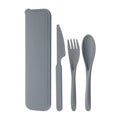 3 Pieces Wheat Straw Cutlery Utensil Set