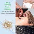 Biodegradable Natural Wooden Organic Cotton Swabs