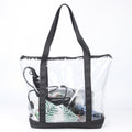 Pvc Handle Clear Tote Bags