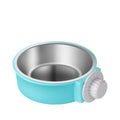 Removable Stainless Steel Hanging Pet Cage Bowl Coop Cup