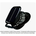 Outdoor Wide Brim Sun Hat with 2 Solar Fan