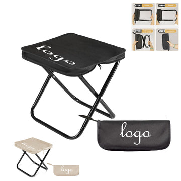 Portable Hand Zipper Bag Folding Stool