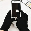 Knitted Smart Touchscreen Gloves-Full Color