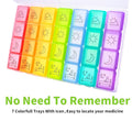 Weekly Pill Dust-Proof Travel Organizer