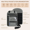 RFID Blocking Passport Holder Neck Wallet