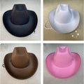 Western Cowboy Felt Adult Hat