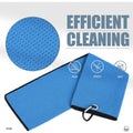 Microfiber Golf Towel With Carabiner Clip
