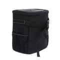 Car Trash Can With Lid & Storage Pockets